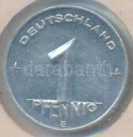 NDK 1952E 1pf Al leragasztott kapszulában T:1- GDR 1952E 1 Pfennig Al in a glued capsule C:AU