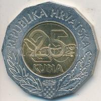 Horvátország 1997. 25K "Első horvát eszperantó kongresszus" T:2 Croatia 1997. 25 Kuna "First Croatian Esperanto Congress" C:XF