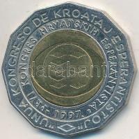 Horvátország 1997. 25K "Első horvát eszperantó kongresszus" T:2
Croatia 1997. 25 Kuna &quo...