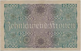 Ausztria 1924. 10.000K T:III
Austria 1924. 10.000 Kronen C:F