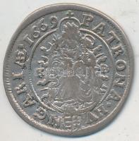 1669KB VIkr Ag "I. Lipót" Körmöcbánya (3,15g) T:2- Hungary 1669KB VI Kreuzer Ag "Leopold I" Kremnitz (3,15g) C:VF Huszár 1450., Unger II.: 1072.