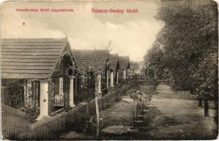 1910 Balatonberény, Armuth-telep, Fürdő Nagyszálloda; kiadja Mérei Ignác