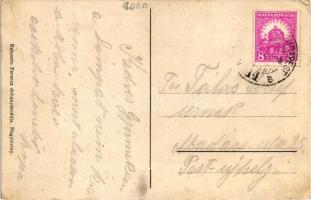 Budapest XXII. Nagytétény, Babonits féle dohányáruda, Lőwy féle kastély, kiadja Babonits Ferencz