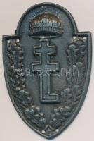 ~1930-1940. Fém levente felvarró (58x40mm) T:2