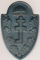 ~1930-1940. Fém levente felvarró (58x40mm) T:2