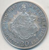 1847B 20Kr Ag "V. Ferdinánd" T:2,2-