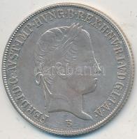 1847B 20Kr Ag "V. Ferdinánd" T:2,2-