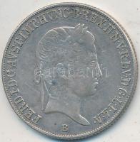 1844B 20Kr Ag "V. Ferdinánd" T:2,2-
Huszár 2081., Unger III.:1419
