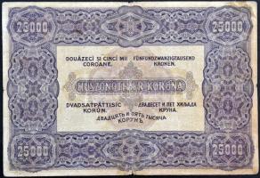1922. 25.000K T:III-
Hungary 1922. 25.000 Korona C:VG
Adamo K43
