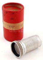 Gamma Budapest 16 mm-es mozgófilm-vetítő objektív, saját dobozában