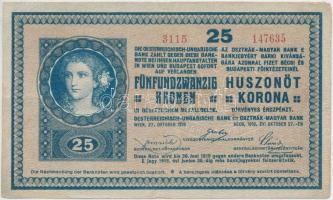 1918. 25K "3115" 3mm hullámos hátlappal T:III