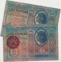 1902. 1000K (2x) + 1912. 100K (2x) + 1913. 20K (2x) + 1914. 50K (2x) mindegyiknél az egyik piros &qu...