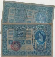 1902. 1000K (2x) + 1912. 100K (2x) + 1913. 20K (2x) + 1914. 50K (2x) mindegyiknél az egyik piros &qu...