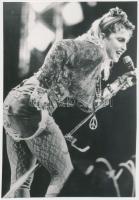 1985 Madonna koncert San Franciscóban, MTI sajtófotó feliratozva, 17x12 cm