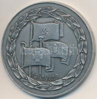 1941. "Német-Magyar-Svájci Sportverseny 1941. VI. 29." Al díjérem "BERÁN N. BPEST" gyártói jelzéssel (46mm) T:2-