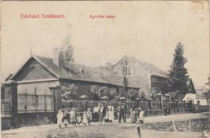 Tetétlen, Egri-féle lakás; Fogyasztási szövetkezet kiadása (fa)