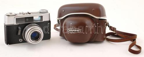 Voigtländer fényképezőgép, saját tokjában