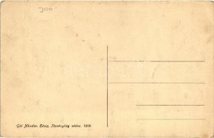 Hévíz-gyógyfürdő, humoros képeslap; kiadja Gál Nándor (EK)