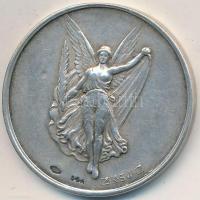 Konkoly Sugár József (1887-) DN "KEAC" nemesfém jelzett Ag emlékérem, Scheid G. A. ezüstár...