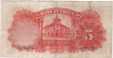 Kína/Bank of China 1931. 5Y T:II kis foltokkal