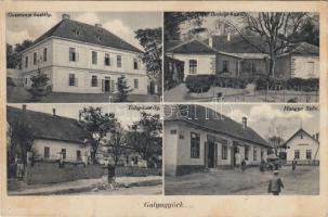 Galgagyörk, Gosztonyi-, Ibrányi-, Tahy-kastély, Hangya szövetkezet (fa)