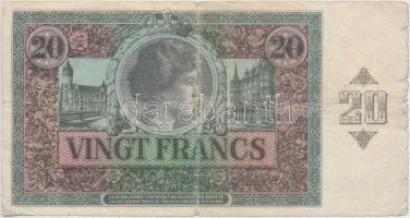 Luxemburg 1918. 20Fr T:III-
Luxembourg 1918. 20 Francs C:VG
