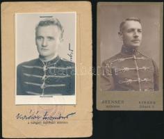 cca 1910-1940 4 db, részbe űn azonosításra váró, érdekes katonai fotó / military photos
