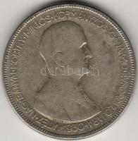 1930. 5P Ag "Horthy jobbra" T:2/3