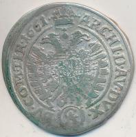 Ausztria 1661. XVkr Ag "I. Lipót" Bécs (6,13g) T:2-
Austria 1661. XV Kreuzer Ag "Leop...