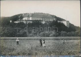 cca 1910 Véghles, Zólyom vármegye, jelzett fotó / Castle 18x12 cm