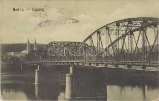 Radna, Máriaradna; híd, kiadja Bárány Szerén / bridge (EK)