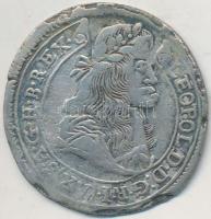 1679KB XVKr Ag "I. Lipót" Körmöcbánya (5,55g) T:3,2- ph. 
Hungary 1679KB 15 Kreuzer Ag &qu...