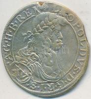 Ausztria 1664. XVkr Ag "I. Lipót" Bécs (5,53g) T:3 ph.
Austria 1664. XV Kreuzer Ag "L...