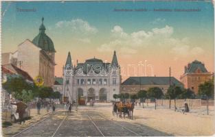 Temesvár Józsefvárosi Indóház, vasútállomás / railway station (r)