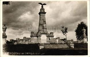 Madéfalva, Siculicidium emlékoszlop / monument, photo