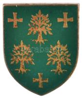 DN Zománcozott tombak jelvény (19x15mm) T:2