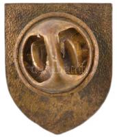 DN Zománcozott tombak jelvény (19x15mm) T:2