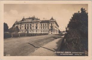 Rimaszombat, Vármegyeháza, Tompa Mihály tér / Tompa square, county hall (EB)