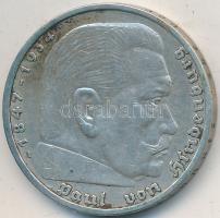 Német 3. Birodalom 1936A 5M Ag "Hindenburg" T:2
German Third Reich 1936A 5 Marks Ag "...