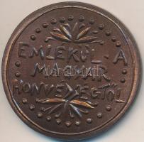 Ifj. Szlávits László (1959-) DN "Deák Ferenc / Emlékül a Magyar Honvédségtől" Br emlékérem...