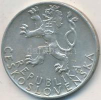 Csehszlovákia 1947. 50K Ag "Szlovák felkelés" T:2
Czechoslovakia 1947. 50 Korun Ag "S...