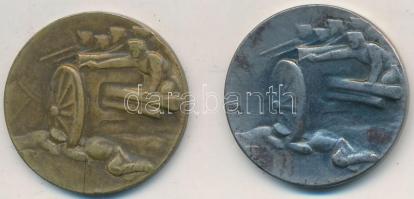 Murányi Gyula (1881-1920) 1915. "A Krasniki diadalmas csatában az oroszoktól elvett ágyúból ver...