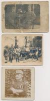 cca 1900-10 Katonai fotók, fotólapok,6db, cca 9x13cm/ Military photos, cca 9x13cm