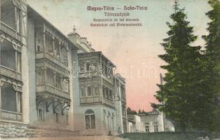 Tátraszéplak, szanatórium és téli éttermek; kiadja Matejka Vince / sanatorium, restaurant (Rb)