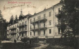 Bártfafürdő, Széchenyi szálloda / hotel (vágott / cut)