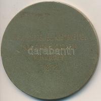 Kisfaludy Stróbl Zsigmond (1884-1975) 1922. "Budapesti Építők S.C." Br emlékérem (60mm) T:...