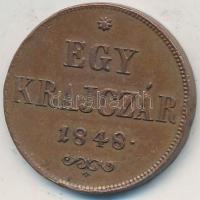 1848. 1kr Cu T:2,2- ph.
