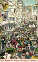 Leipzig, Musikstadt, Messe / humour (small tear)