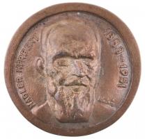 Hetés György (1921-1998) DN "Nadler Herbert 1883-1951" Br plakett (63mm) T:2