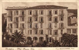Bordighera, Hotel Pension Jolie (wet corner)